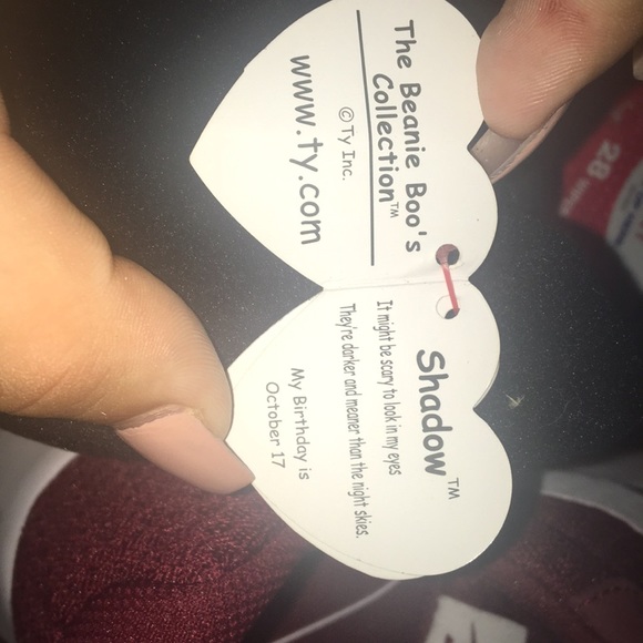 Shadow (halloween cat) Beanie Boo - Picture 3 of 3